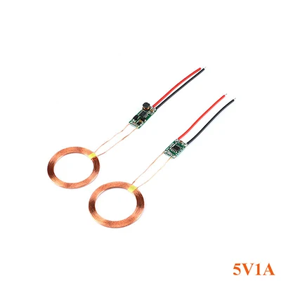 5v 1A/5V 2A модуль беспроводного зарядного устройства большой ток беспроводной модуль питания передатчик приемник зарядная катушка модуль DIY - Цвет: 5V1A