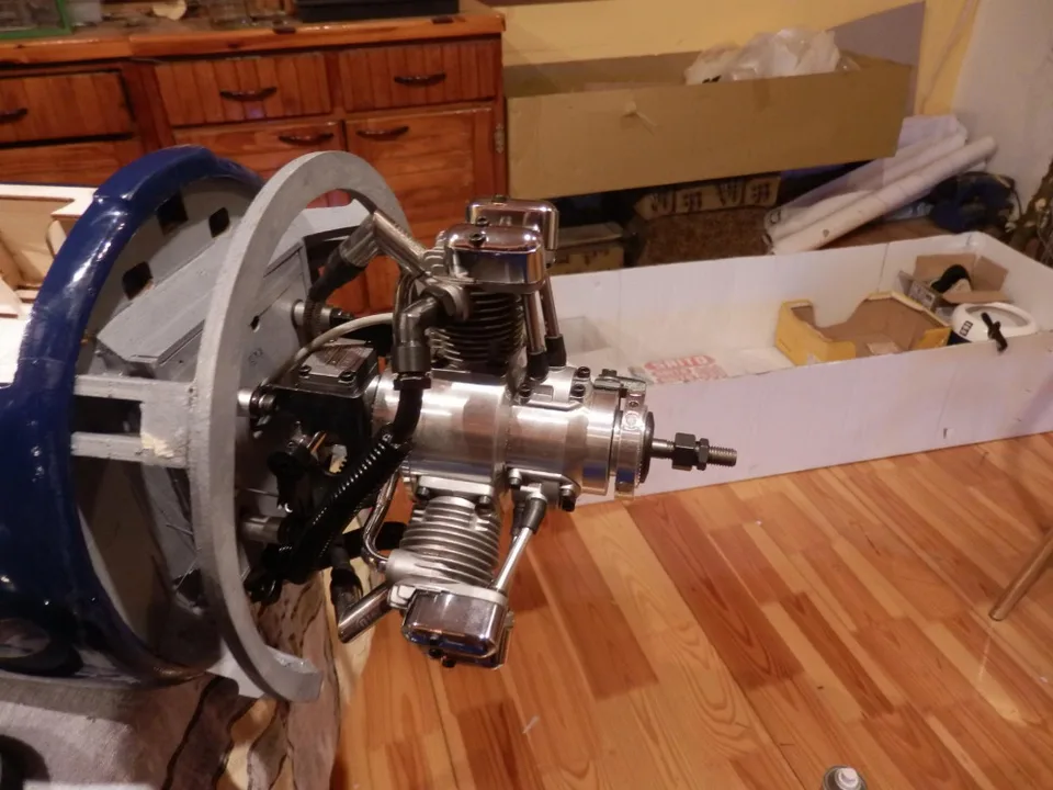 rc plane radial engine