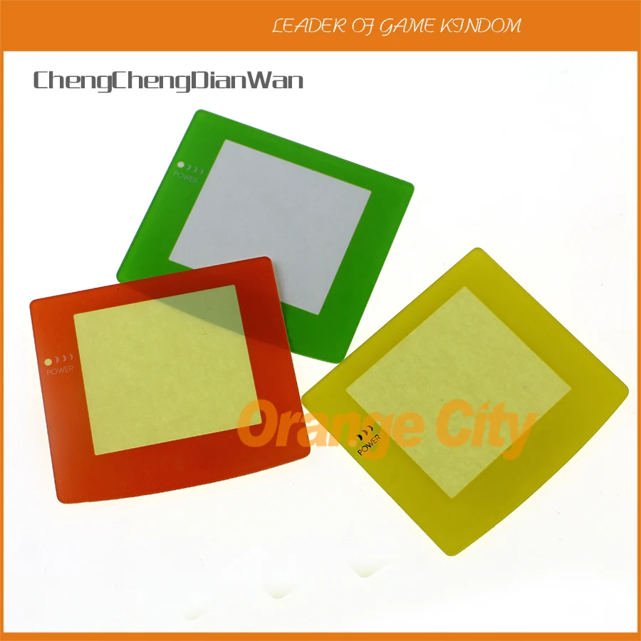 ChengChengDianWan 30 шт. хорошее качество пластиковые многоцветные экраны для Gameboy color GBC