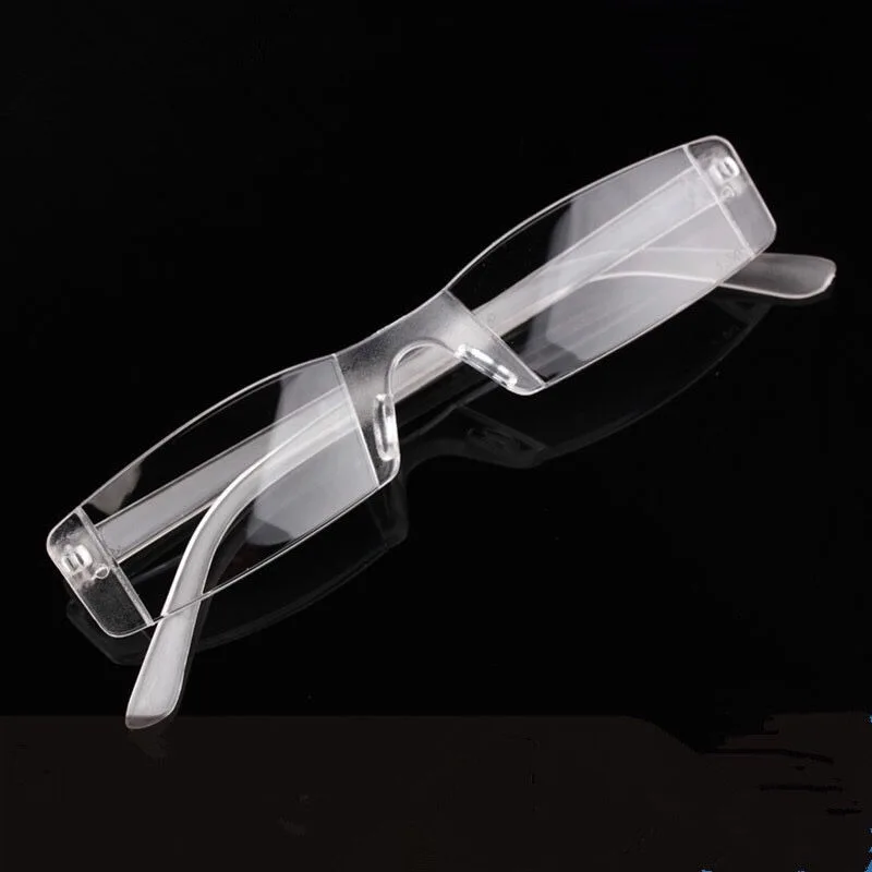 

New reading glasses transparent old people's glasses can not break resin reading glasses men's and women's high-definition readi