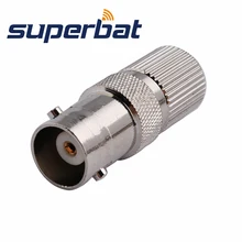 Superbat BNC-1.6/5,6 RF коаксиальный адаптер байонетное гнездо до 1,6/5,6 штекер для CCTV