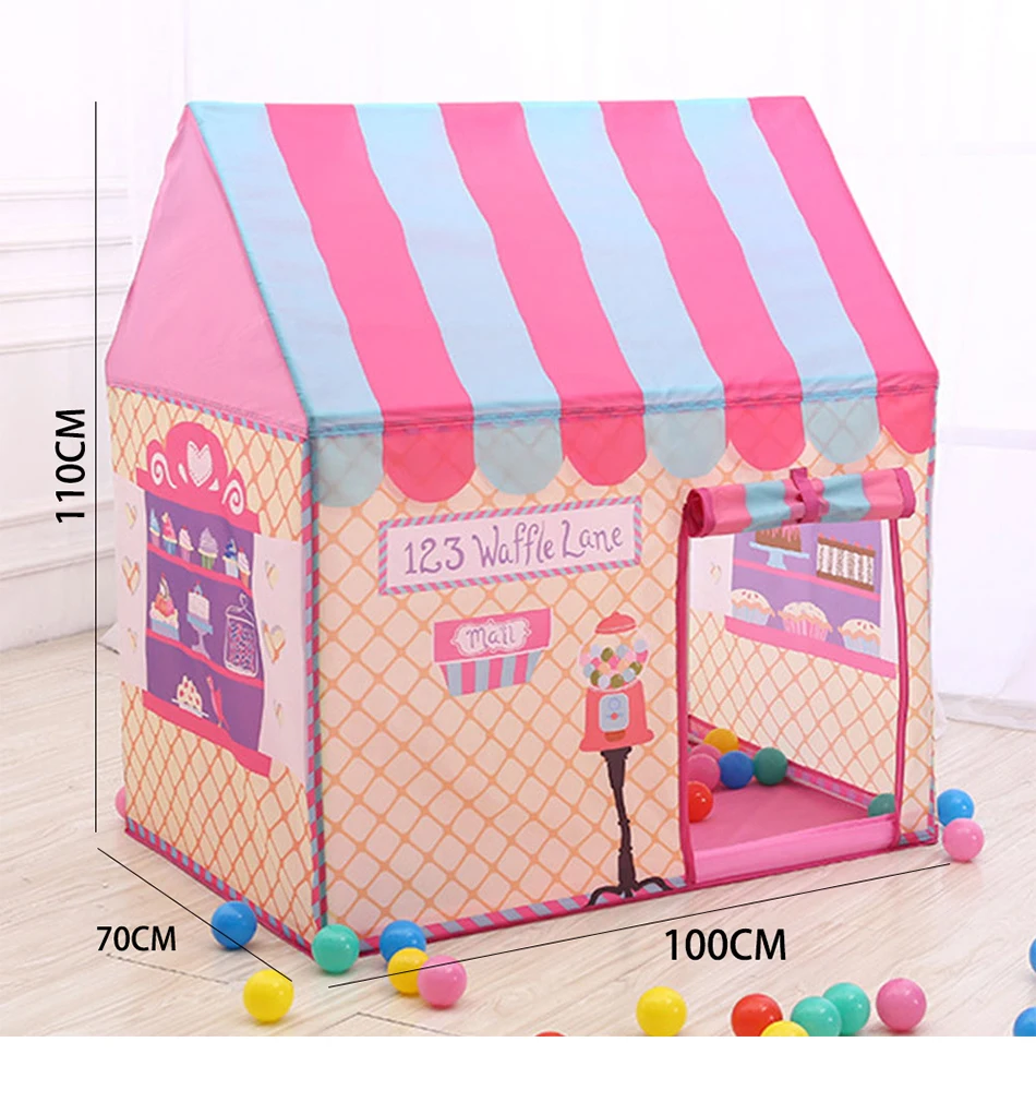 Портативная детская палатка игрушки из мультфильма Tipi сухой бассейн складная палатка для детей мяч бассейн коробка детский дом мяч яма палатки-домики для игр