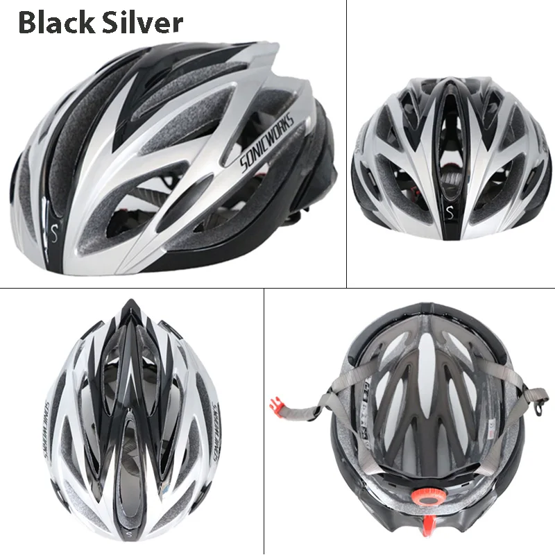 Bicycle Helmets Integrally-molded Men Women Ultralight Mountain Road Bike Helmet Cycling Helmets For 57-62cm 21 Vents SW0006 (8)