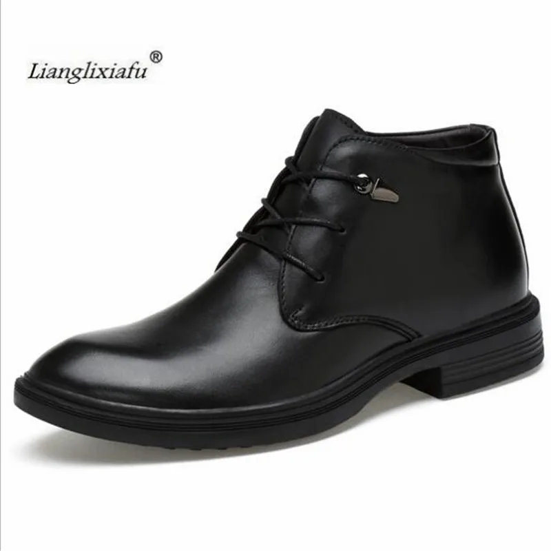 Montanha Dos Llxf 47 Botas Apontado Livre Plus Frete Genuíno Chaussure Couro Sapatos Casa De 35 Inverno Preto Homens Ar 48 2017 Dedo Ao Grátis ww70qpr