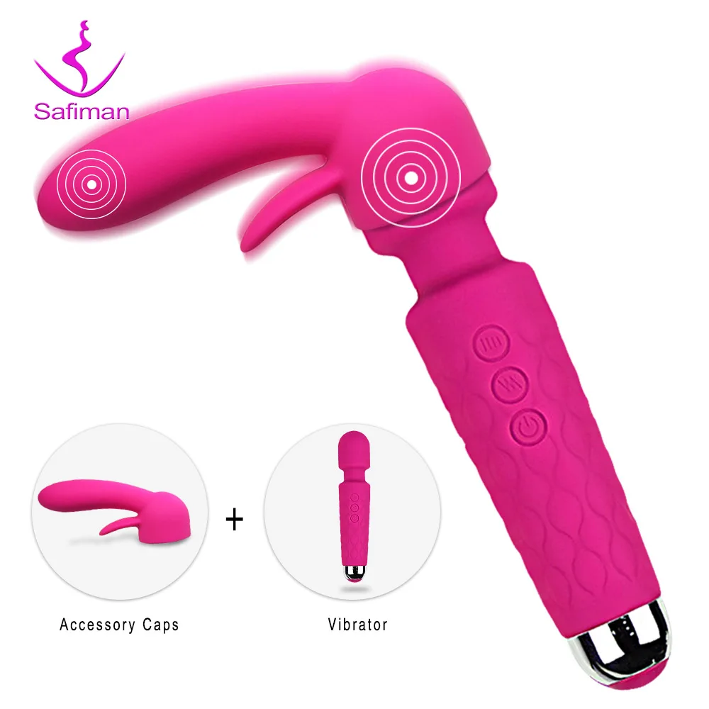 20 частот волшебная палочка Вибраторы интимные игрушки для женщин Стимулятор