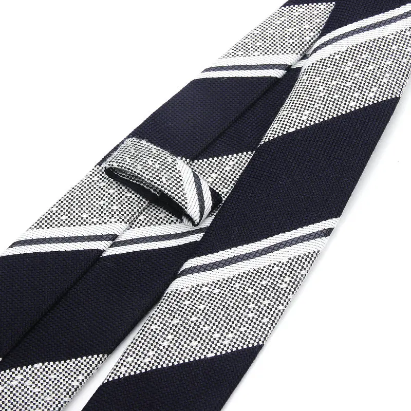 Модный галстук, классический мужской галстук в полоску, Повседневный хлопковый костюм, галстук-бабочка на шею, мужские деловые Узкие галстуки, цветной галстук