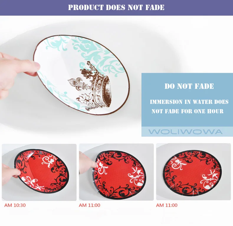 FANLUS 7inch colorful dots wave point disposable paper plates party tray Valentine Birthday Wedding Tableware cake barbecue (42)