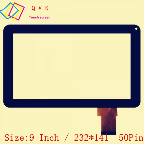 

black 9 inch for Reellex TAB-97B-02 Capacitive touch screen panel repair replacement spare parts free shipping