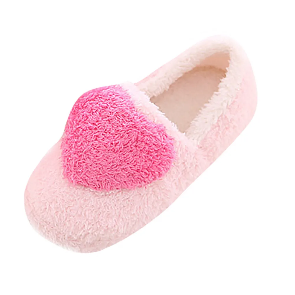 SAGACE/женские зимние теплые мягкие домашние хлопковые тапочки с бантом SIZE5 7 милые