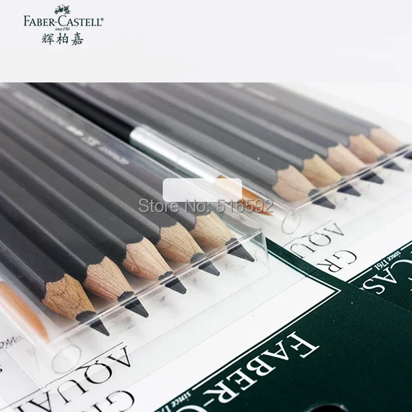 

Faber- Castell Artist sketch pencil set, watersoluble graphite pencil, crayon graphite, for classical watercolor painting