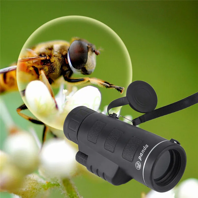 أحادي سوبر عالية الطاقة 35X50 المحمولة HD البصريات BAK4 منخفضة ضوء مستوى ناظور أحادي العين للرؤية الليلية تلسكوب #2P11