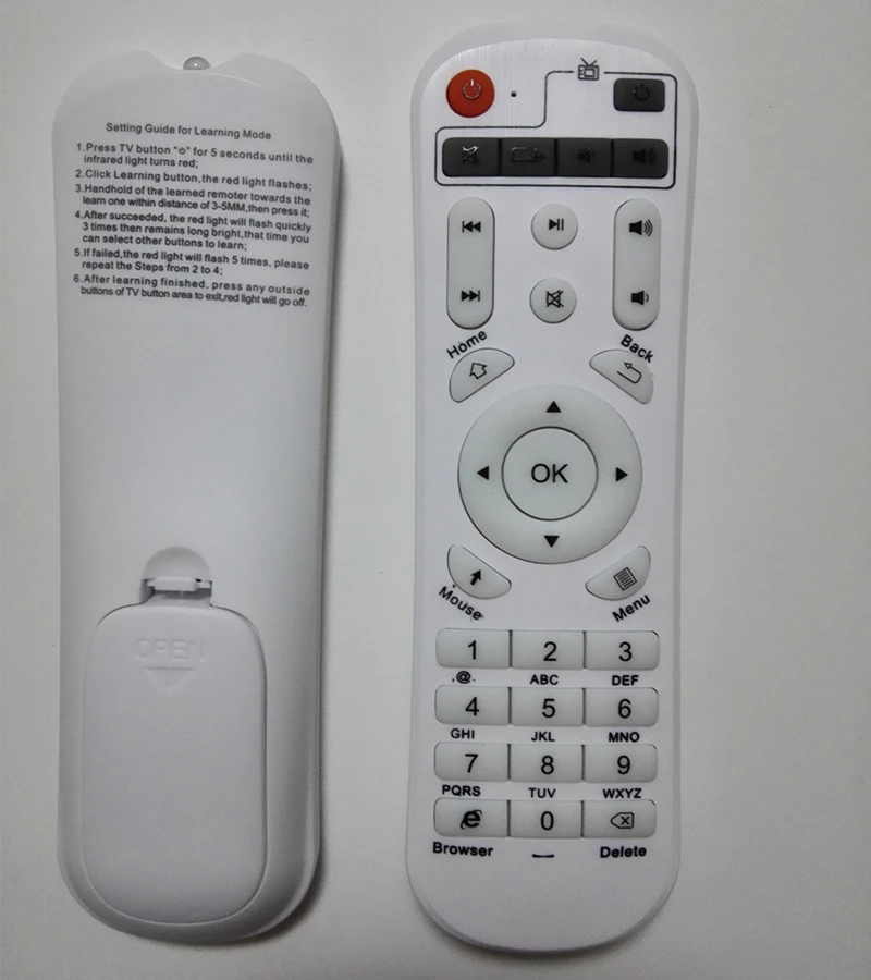 Original iptv italy PowerTV / Special Arabic IPTV box REMOTE CONTROL