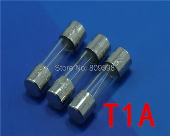 

(100 pcs/lot) T1A 250V 5 x 20mm Slow Blow Glass Tube Fuse,1 Amp.