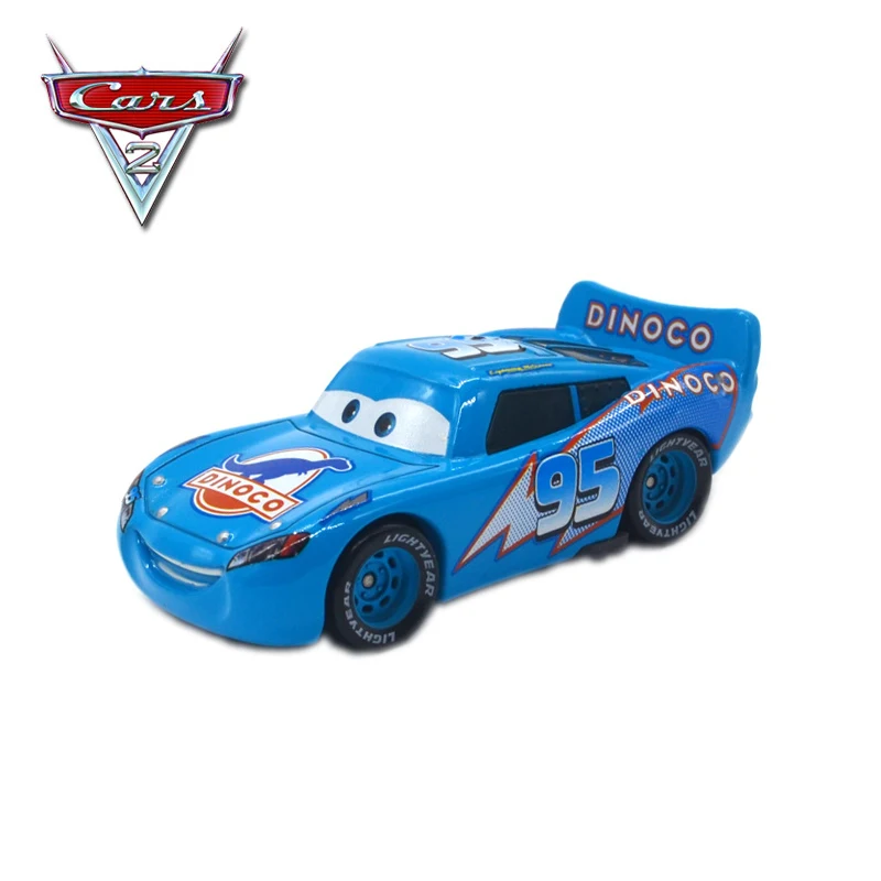 7 шт./компл. Disney Pixar Cars 2 3 динозавр DINOCO Игрушечная машина обесцвечивающая молния