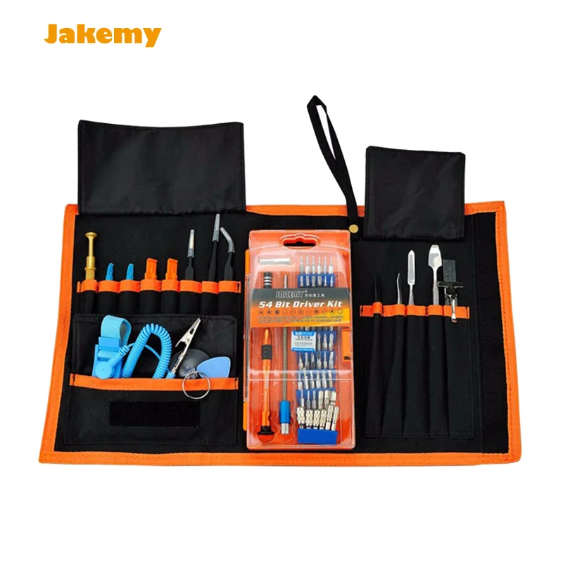 

Screwdrive JM-P01 Magnetic Screw driver tool kit with Tweezers Spudger Prying tool for cell phone computer Macbook