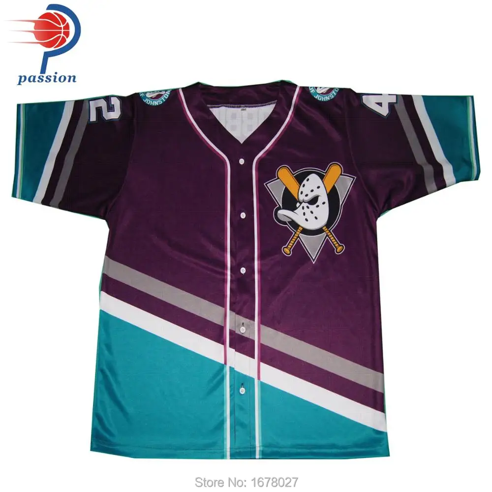 Best quality custom full dye sublimation baseball jerseyin Baseball
