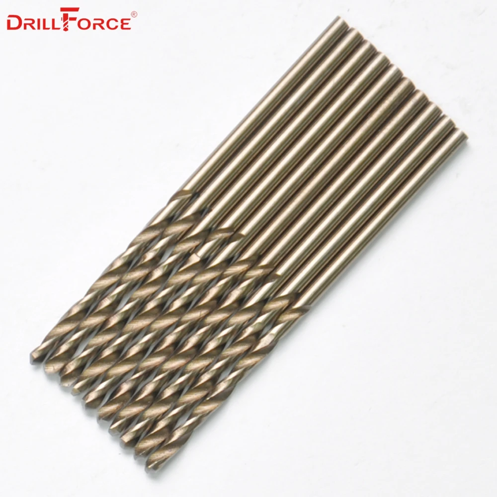 Drillforce инструменты 13 мм M35 набор кобальтовых сверл HSS CO для сверления на закаленной