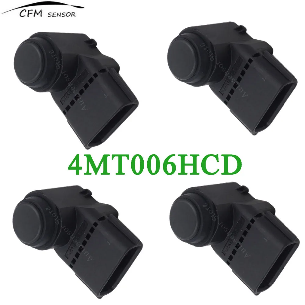 

4pcs New 4MT006HCD Reverse Radar Parking Sensor PDC For Hyundai Kia 00121 690418 SW 0590 HW ACD