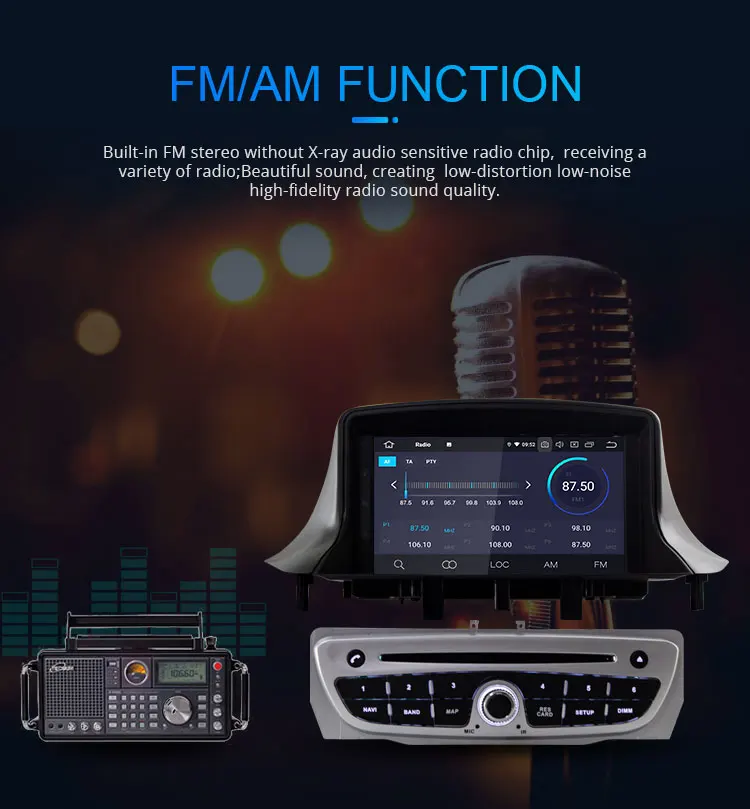 Perfect LJHANG 1 Din Car Radio Android 9.0 Car DVD Player For Renault Megane 3 Fluence 2009-2015 WIFI Multimedia GPS Navi Headunit Audio 8