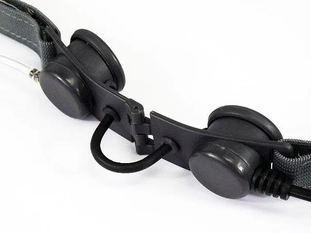Fone de Ouvido Peças de Rádio Headset com Harness Ajustável e Correia de Pescoço Preto de fg Tactical Headset Throat z Mic 11 harness ajustável e correia DE pescoço preto DE FG