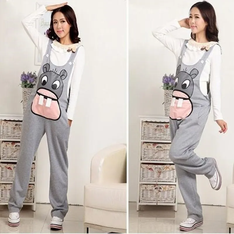 

Pregnant Overalls Maternity Pants Long Pregnancy Clothes For Pregnant Women Jumpsuit Roupa Gestante Trousers Autumn Gravidas