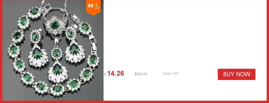 925 пробы серебряные Свадебные Ювелирные наборы женские серьги Свадебные зеленые циркониевые камни ювелирные изделия браслет кольца кулон ожерелье набор