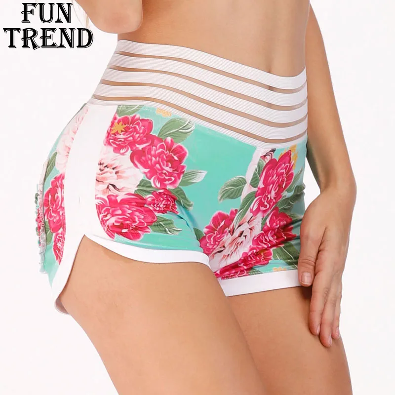 

Sport Shorts For Women Floral High Waist Yoga Shorts Women Fitness Running Shorts Jogging Athletic Workout Shorts Sport Clothing
