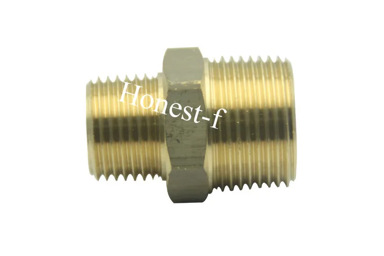 Lead Free Brass Pipe Hex Reducing Nipple Fitting 3/4&quot x 1/2&quot Male NPT Air Fuel Water | Обустройство дома
