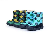 Livraison Gratuite 4 Couleurs Garçons Filles Enfants Bottes Enfants D’hiver Bottes de neige de Bande Dessinée Snowboots Bébé Fille Garçon Boot Nourrissons Chaud chaussures