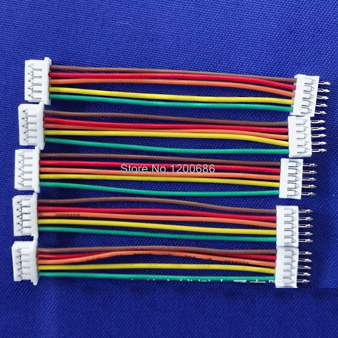 10 комплектов Molex 51022 2P/4P/5P/6 контактов 51021 JST 1 25 мм прямая плата Удлинительный кабель