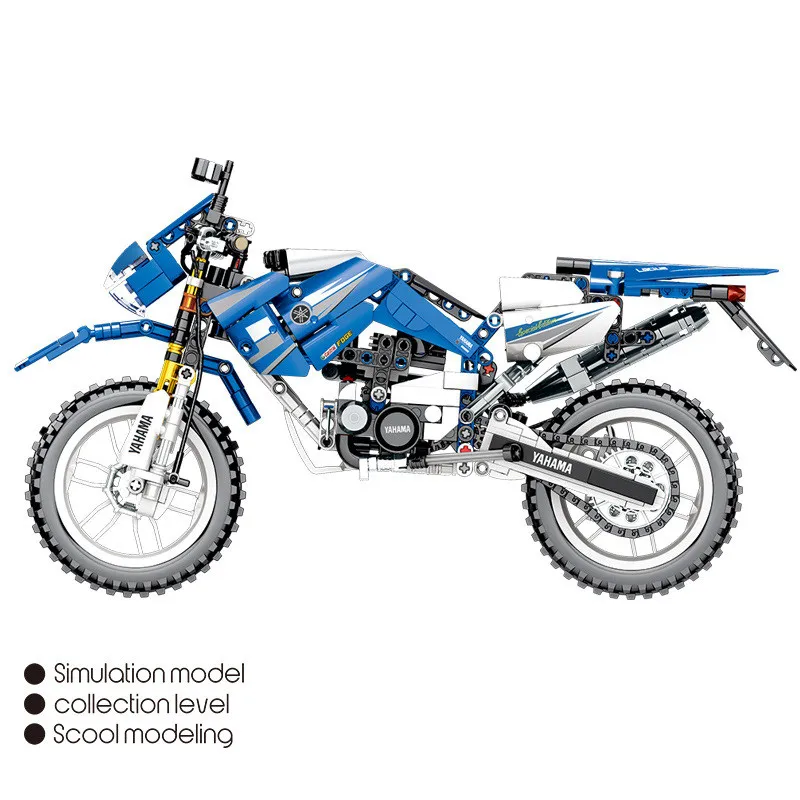 Новинка 799 шт. техника Круизная подходит для мотоцикла технологические строительные блоки Мотор велосипед Кирпичи игрушки для детей отличный подарок diy