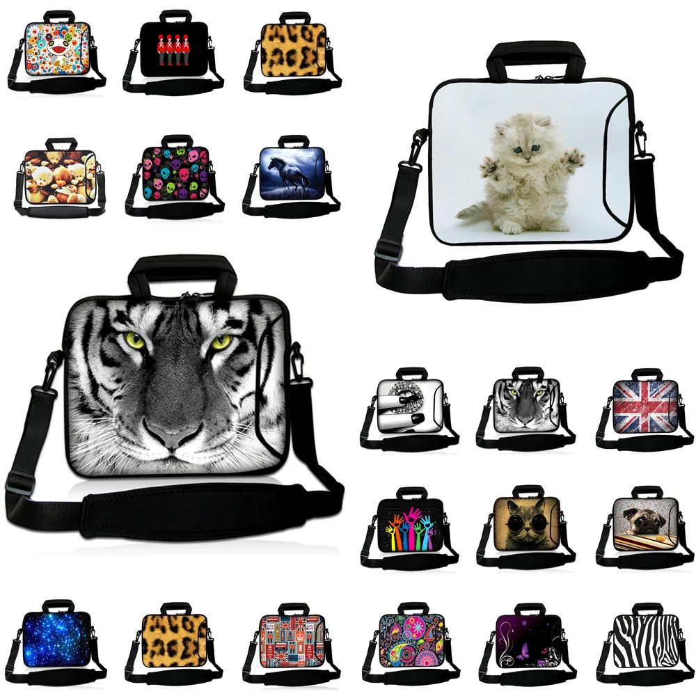 Неопреновая сумка для новичков 10 12 13 14 15 17 ручка чехол для ноутбука протектор для lenovo hp Macbook Air Pro 13,3 samsung Chromebook