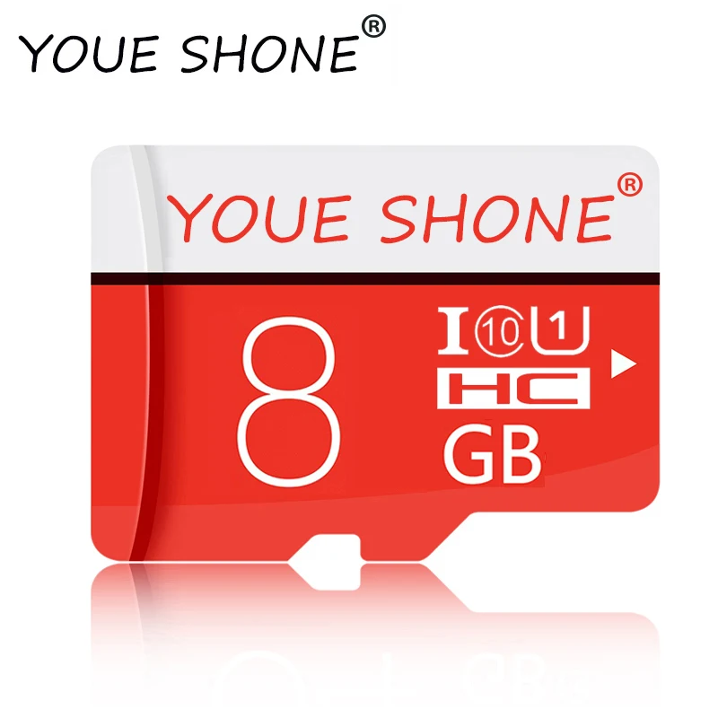 Youe shone 32 Гб microsd карта памяти 8 ГБ 16 ГБ 32 ГБ 64 Гб 128 Гб класс 10 micro sd карта флэш-карта 4 Гб флешка