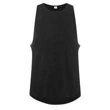 Брендовая одежда форма для гимнастики для мужчин спортивный топ для бега жилет без рукавов Быстросохнущий Фитнес тренировки майка мышцы рубашка Спортивная одежда