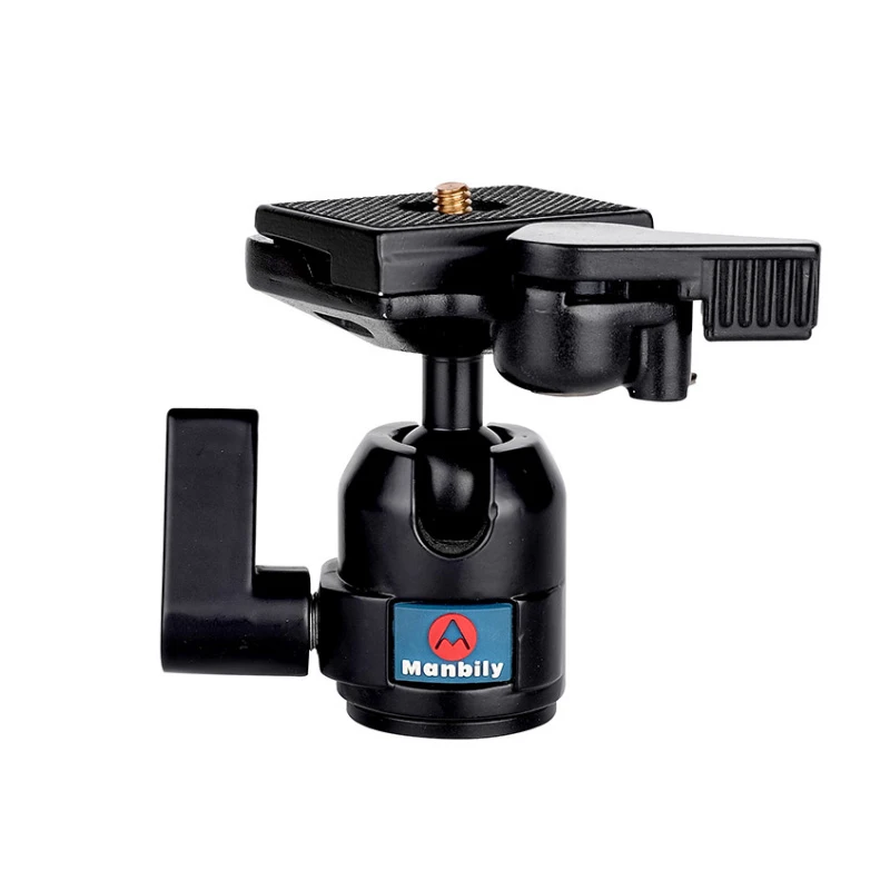 Manbily Professional Tripod Heads Universal Ball Head With Manfrotto