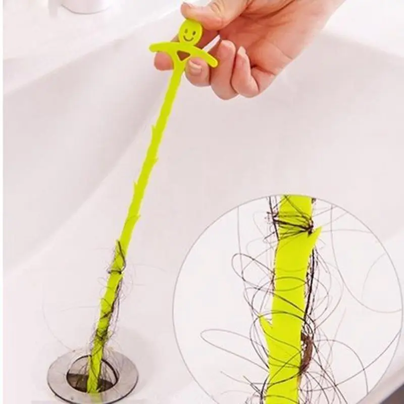 

1PC Sink Cleaning Hook Scalable Through Sewer Cleaner Hair Attempts To Prevent The Sink Clean Hook Toilet Dredge Cleaning Tools