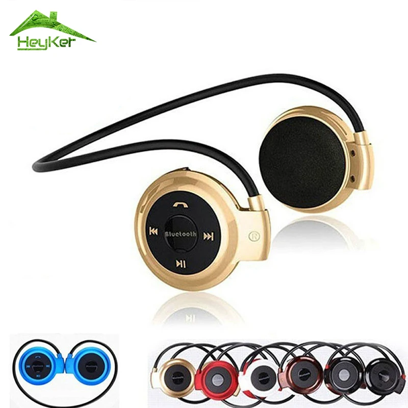 

Neckband Bluetooth Headphone 3D Stereo Sound Enough Mini Headsets Sports Running For IPhone Blutooth Earphone Support TF fone de