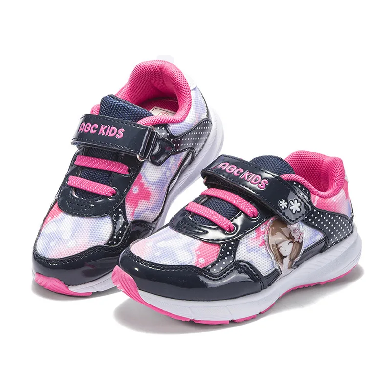 

ABC KIDS Spring Baby Girl Breathable Anti-Slip Mixed Color Casual Walking Shoes Sneakers Soft Soled