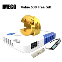 Pocket 3D Projector HDMI Home Theater Multimedia Projector Full HD 1080P Video Wireless WIFI Miracast DLNA Airplay LED Proyector