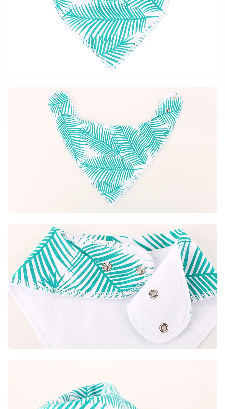 Conjunto de Algodão Lenço do Bebê Coisas do Bebê Flauta Feliz Peças Set Lavável Moda Babadores Unisex Bandana 6 - 7 Babadores e paninhos de boca