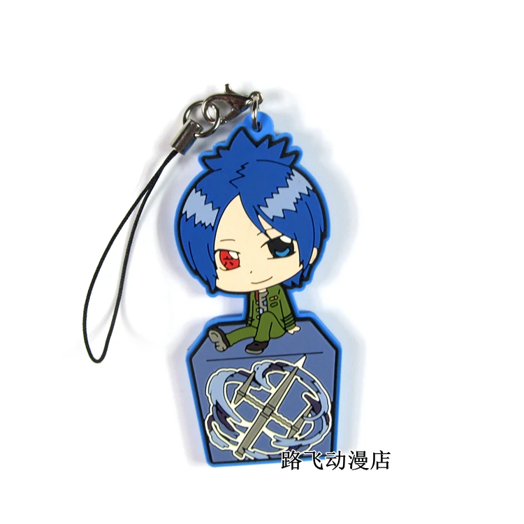 HITMAN REBORN Original Japanese anime figure rubber Silicone sweet smell mobile phone charms keychain strap