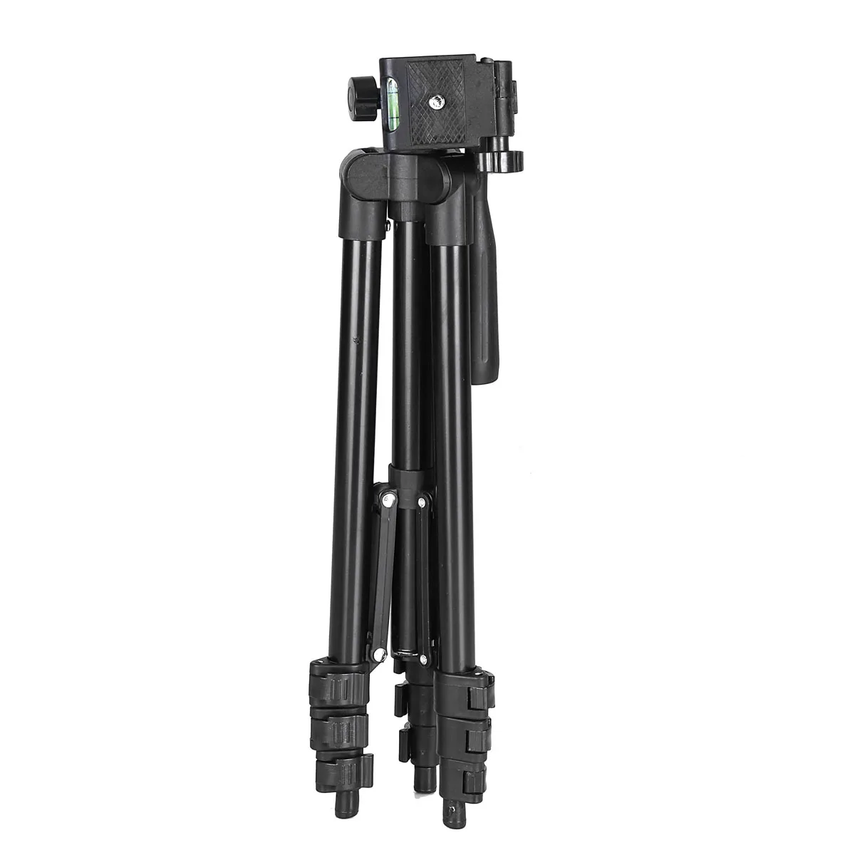  Portable 35-110 cm Tripod Stand With Rocker Arm Adjustable For Camera Phone Mount Holder Clip Brack