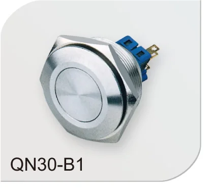 

10 Pieces 30mm Momentary 1NO1NC Electric Push Button Metal Switch