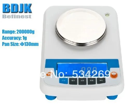 

200000g Electronic Balance Measuring Scale Large Range Balance Counting and Weight Balance with 1g Scale