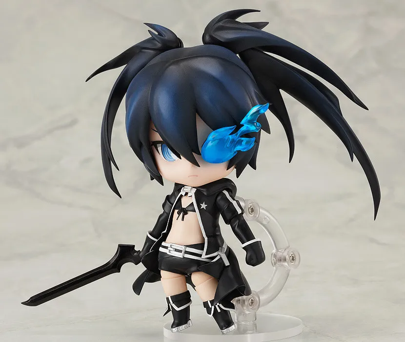 Black Rock Shooter Q version Anime Action Figure PVC New Collection figures toys 