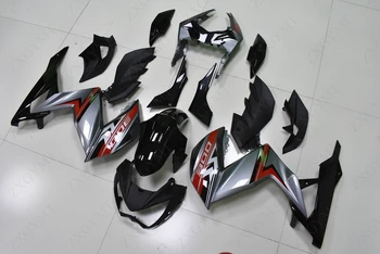 

Fairing EX 250 300 Ninja 2015 - 2016 Black Silver Fairing Kits for Kawasaki Zx300r ZX250R 16 Bodywork EX 250 300 Ninja 15