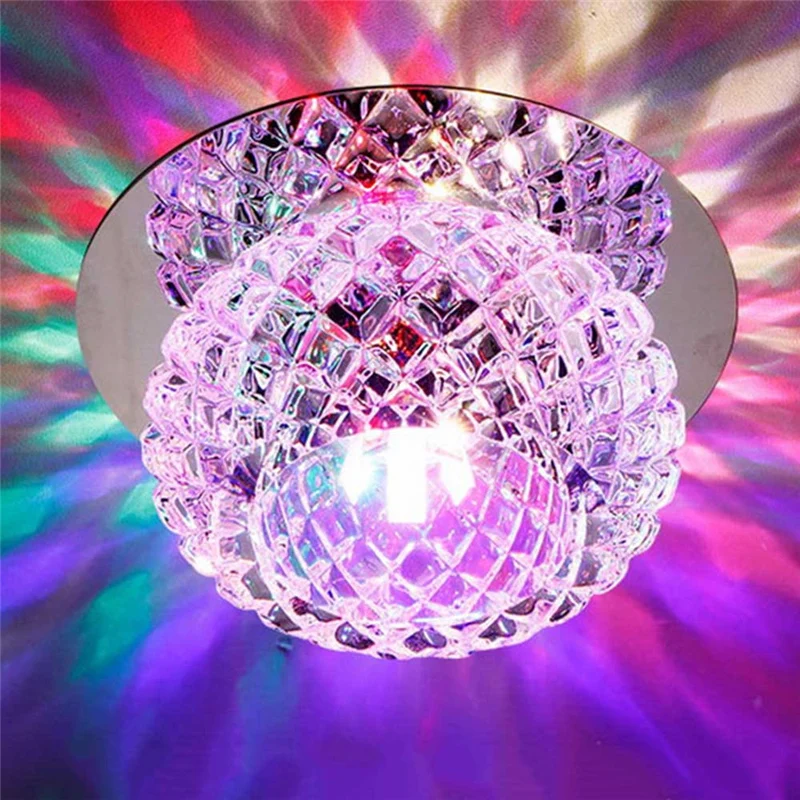 

5W Aisle LED Ceiling Lamp Living Room Modern Crystal Corridor Aisle Lights LED Ceiling Lights P10