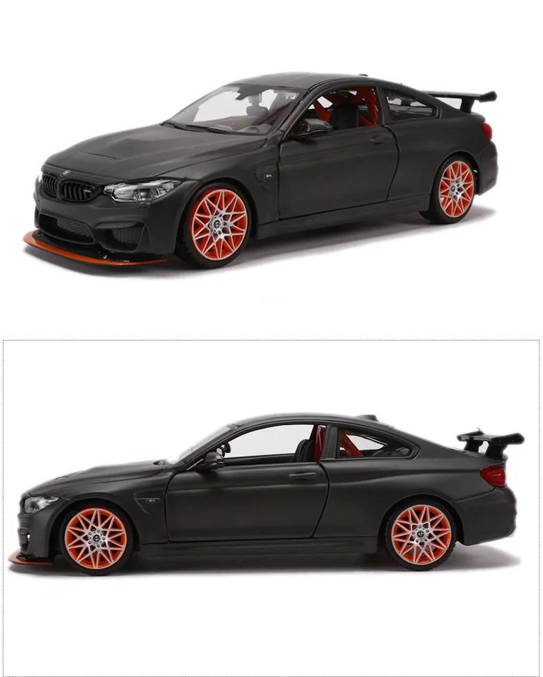 Maisto 1:24 имитация сплава супер игрушка модель автомобиля для BMW M4 GTS с рулевым колесом управление переднее колесо рулевое управление коллекция подарок