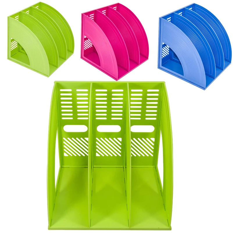 

Document Tray Candy Color Document File Trays Desk Set Organizer Office Shelves Filing A4 Holder Racks Bookends School Supplies