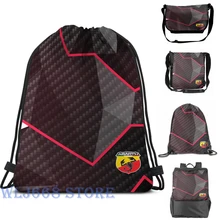 Забавные графические сумки с принтом через плечо для женщин Abarth carbon competizione рюкзак на одно плечо для путешествий для мужчин спортивная сумка